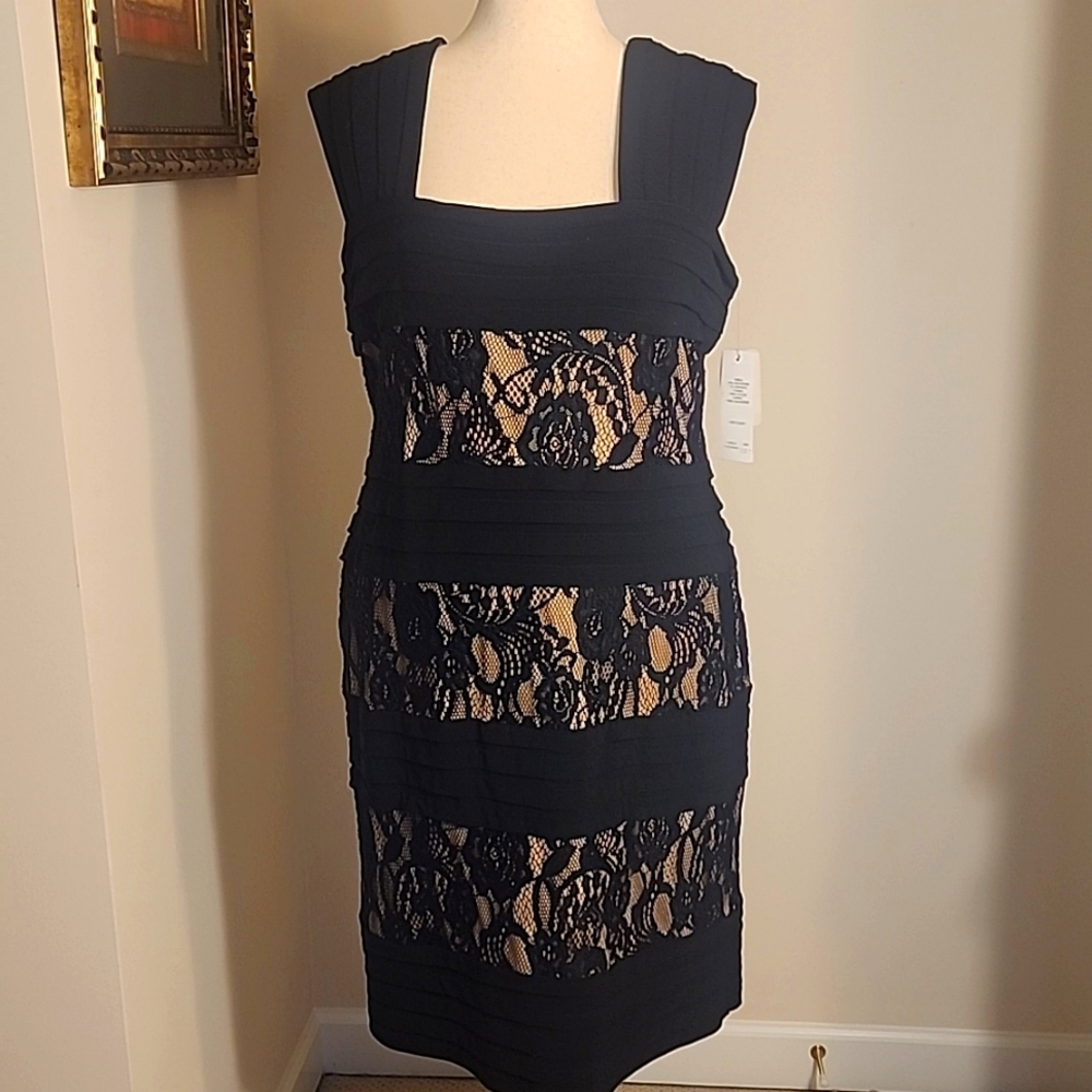 Adrianna Papell Lace Dress